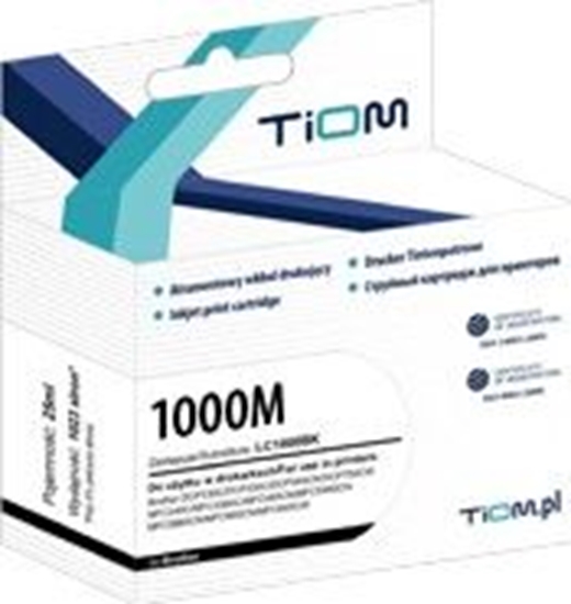 Изображение Tusz Tiom Tusz Tiom do Brother LC1100M | DCP145/165C/185C/MFC250C I magenta