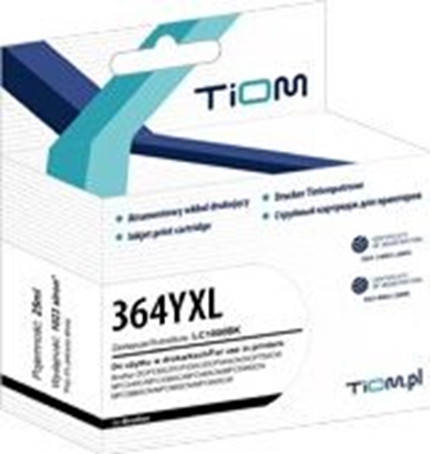 Изображение Tusz Tiom Tusz Tiom do HP 364XL | DJ 3070/4610/5510/5520/6510/7510 yellow