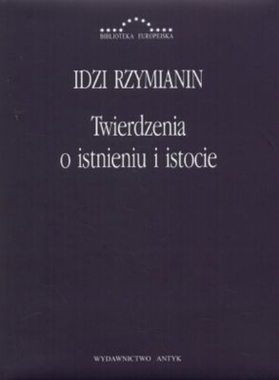 Picture of Twierdzenia o istnieniu i istocie