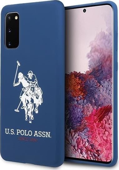 Изображение U.S. Polo Assn US Polo USHCS62SLHRNV S20 G980 granatowy/navy Silicone Collection