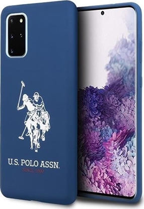 Изображение U.S. Polo Assn US Polo USHCS67SLHRNV S20+ G985 granatowy/navy Silicone Collection