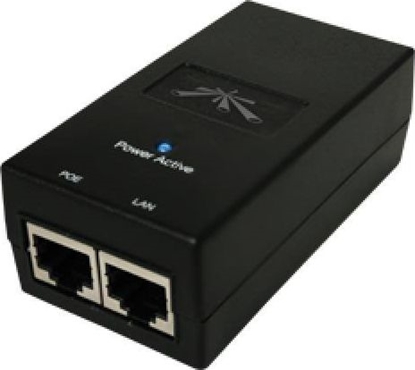 Attēls no Ubiquiti PoE Adapter 24VDC 0.5A 1xGbE LAN (POE-24-12W-G)