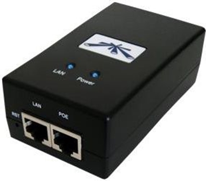 Picture of Ubiquiti Passive PoE Adapter, 48V 0.5A, 24W, (POE-48-24W-G)