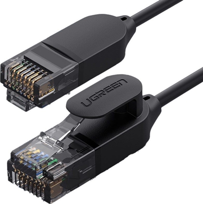 Изображение Ugreen Ugreen Kabel Przewód Internetowy Sieciowy Ethernet Patchcord Rj45 Cat 6A Utp 1000Mbps 3 M Czarny (70653)