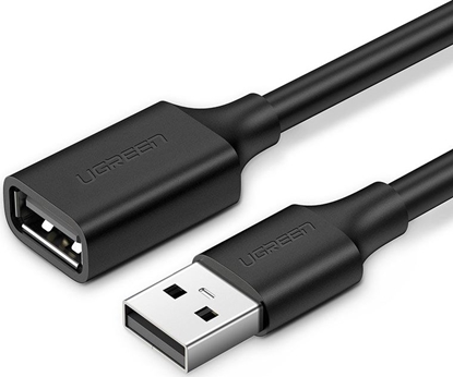 Picture of Kabel USB Ugreen USB-A - USB-A 1 m Czarny (10314)