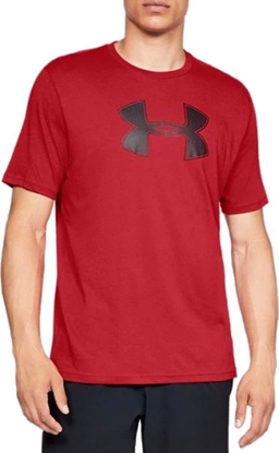 Изображение Under Armour Koszulka męska Big Logo SS Tee czerwona r. S (1329583-600)