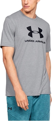 Изображение Under Armour Koszulka męska Sportstyle Logo Tee Szara r. M