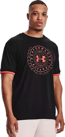 Изображение Under Armour Koszulka sportstyle UA Crest SS 1361665 112 1361665 001 czarny S