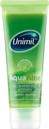 Attēls no UNIMIL UNIMIL_Aqua Aloe delikatny żel intymny na bazie wody Aloes 80ml