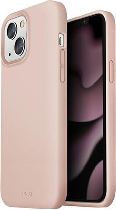 Изображение Uniq Etui UNIQ Lino Apple iPhone 13 różowy/blush pink