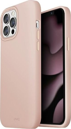 Attēls no Uniq Etui UNIQ Lino Hue MagSafe Apple iPhone 13 Pro różowy/blush pink