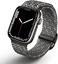 Attēls no Uniq Pasek UNIQ Aspen Apple Watch 4/5/6/7/SE 44/45mm Braided DE szary/pebble grey