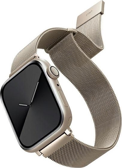 Picture of Uniq Pasek UNIQ Dante Apple Watch 4/5/6/7/SE 44/45mm Stainless Steel starlight