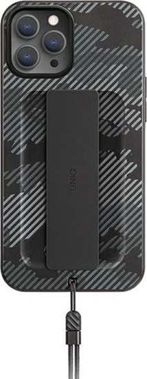 Picture of Uniq UNIQ etui Heldro iPhone 12 Pro Max 6,7" czarny moro/charcoal camo Antimicrobial