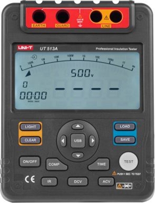 Attēls no Uni-T Miernik rezystancji izolacji Uni-t UT513A