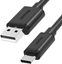 Изображение Kabel USB Unitek USB-A - USB-C 0.25 m Czarny (Y-C480BK)