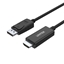 Attēls no Kabel Unitek DisplayPort - HDMI 1.8m czarny (Y-5118CA BOX)