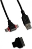 Изображение Kabel USB Unitek USB-A - microUSB 0.22 m Czarny (Y-C438GBK)