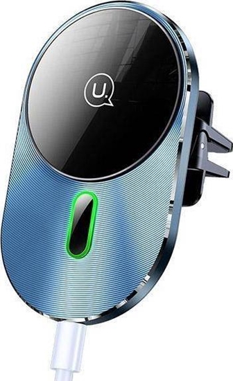 Picture of Usams Uchwyt magnetyczny do samochodu Magnetic Car Wireless Charging 15W CD170DZ01