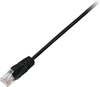 Изображение V7 Black Cat6 Unshielded (UTP) Cable RJ45 Male to RJ45 Male 2m 6.6ft