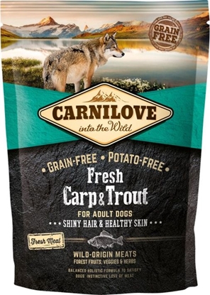 Attēls no VAFO PRAHS CARNILOVE PIES FRESH 1,5KG ADULT CARP &TROUT