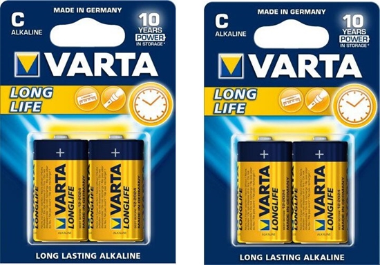 Изображение Varta Bateria LongLife C / R14 4 szt.