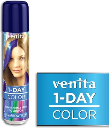 Изображение Venita 1-Day color spray 12 szafirowy błękit
