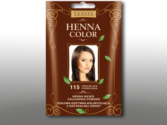 Picture of Venita Ziołowa odżywka koloryzująca Henna Color 30g 115 czekolada