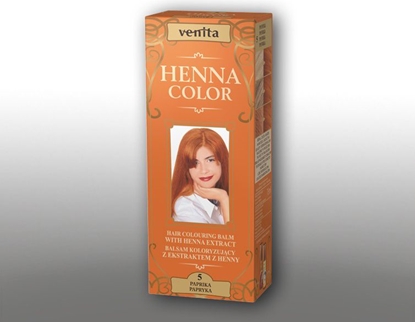 Изображение Venita Ziołowe Balsamy Henna Color 5 Papryka 75ml