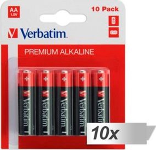 Изображение Verbatim Bateria Premium AA / R6 10 szt.