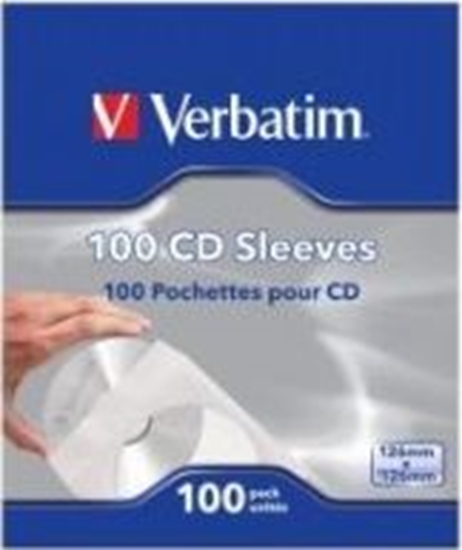 Picture of Verbatim Verbatim Koperta papierowa CD z okienkiem 100 sztuk