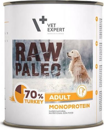 Изображение VET EXPERT RAW PALEO Adult Monobiałkowa Turkey INDYK 800g