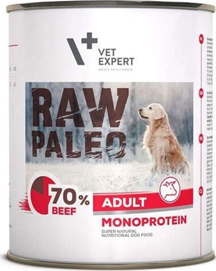 Picture of VET EXPERT VETEXPERT RAW PALEO Adult Monoprotein Beef WOŁOWINA 800g