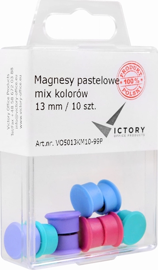 Picture of Victory MAGNESY DO TABLIC VICTORY 13 MM MIX KOLOR (10)