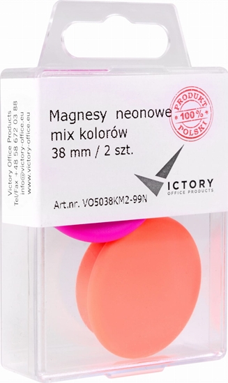 Picture of Victory MAGNESY DO TABLIC VICTORY 38 MM MIX KOLOR (2)