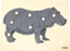 Attēls no Viga Toys Drewniane Puzzle Montessori Hipopotam z Pinezkami (44604)