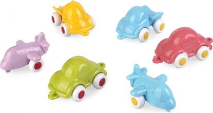 Attēls no Viking Toys Pojazdy Mini Chubbies Fun colors 3szt. różne kolory