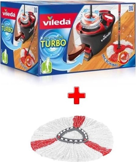 Изображение Mop Vileda Turbo (151153) z wiadrem