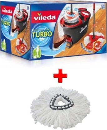 Изображение Mop Vileda Turbo (151153) z wiadrem