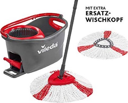 Изображение Mop Vileda Turbo EasyWring & Clean  (158571) z wiadrem