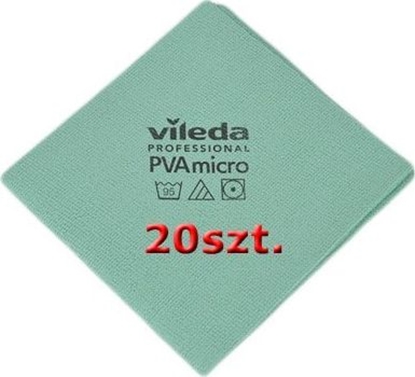 Picture of Vileda Zestaw Ścierka Pva Micro Zielona 20szt