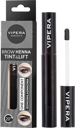 Attēls no Vipera VIPERA_Henna TINT LIFT jednoskładnikowa henna do brwi Ciemny Brąz 5ml