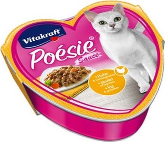 Изображение Vitakraft Vitakraft Poesie sos kurczak z warzywami tacka 85g