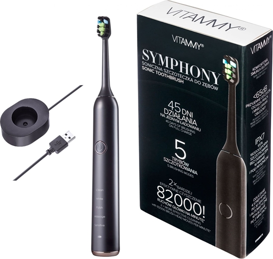 Picture of Szczoteczka Vitammy Symphony Black