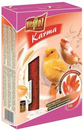 Изображение Vitapol KARMA DLA KANARKA WYBARWIAJĄCA CZERWONA 350g