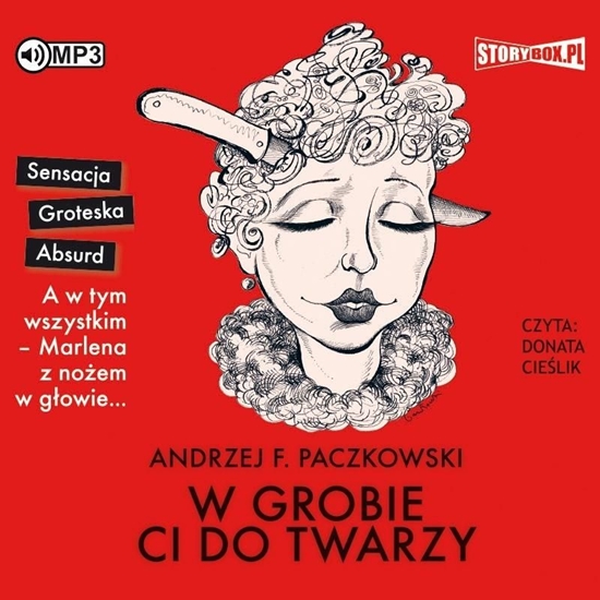 Picture of W grobie ci do twarzy audiobook