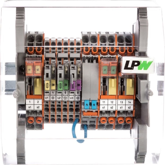 Picture of Wago Listwa Pomiarowa WAGO LPW 14-torowa, 230V AC, równoległa 847-297/230-2000