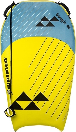 Picture of Waimea Waimea Dmuchana deska bodyboard Boogie Air żółto-niebieska PVC Uniwersalny