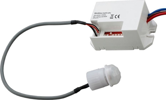 Picture of Weidmuller Czujnik ruchu z zewnętrznym sensorem na podczerwień 800W 360 do LED CR-CR7000-00 GTV 3444
