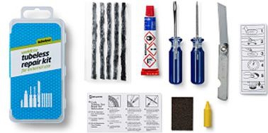 Изображение Weldtite Zestaw naprawczy do opon CYCLE TUBELESS REPAIR KIT FOR EXTERNAL USE (WLD-1014)